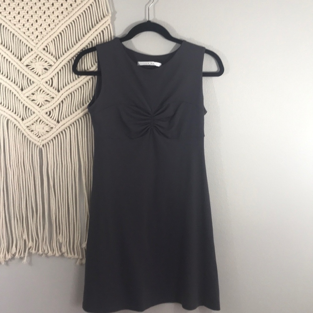 SUSANA MONACO Sleeveless Gray Dress Medium